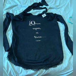 Disney -Lauren Conrad Collection black “once upon a time” small